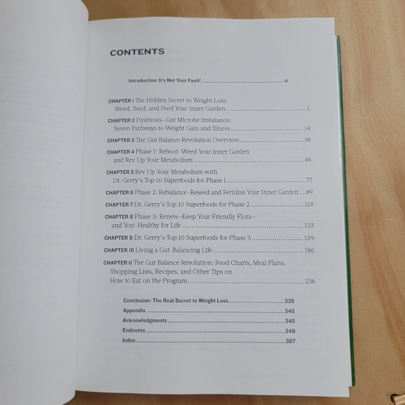 The Gut Balance Revolution Health Nutrition Diet Science Wellness Book Hardcover - Picture 5 of 10